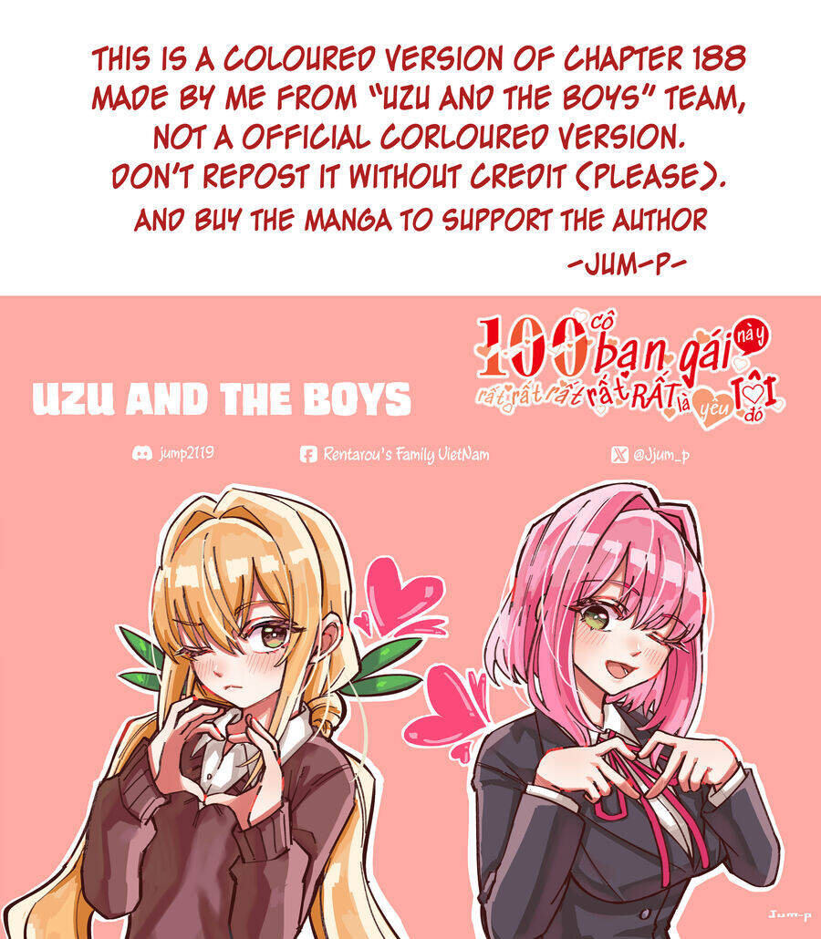 100 Cô Bạn Gái Chap 188.5 - Next Chap 189.5