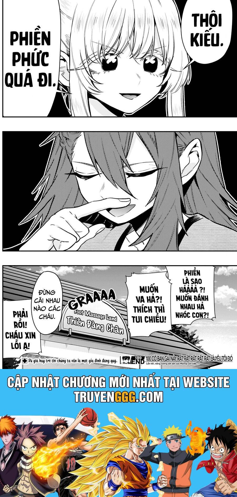 100 Cô Bạn Gái Chap 189 - Next Chap 190