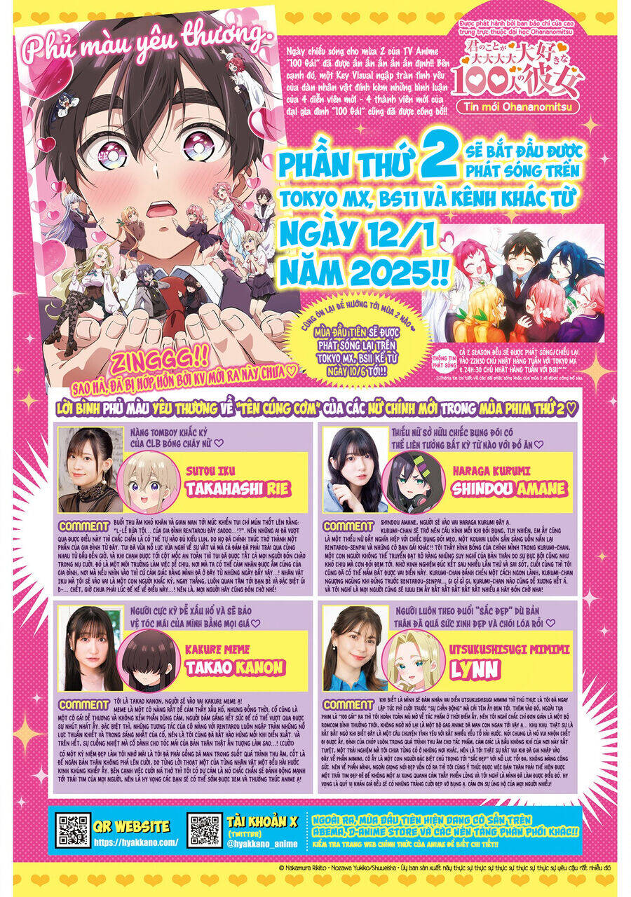 100 Cô Bạn Gái Chap 193 - Next Chap 194