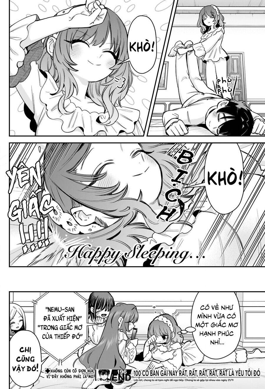 100 Cô Bạn Gái Chap 196 - Next Chap 197