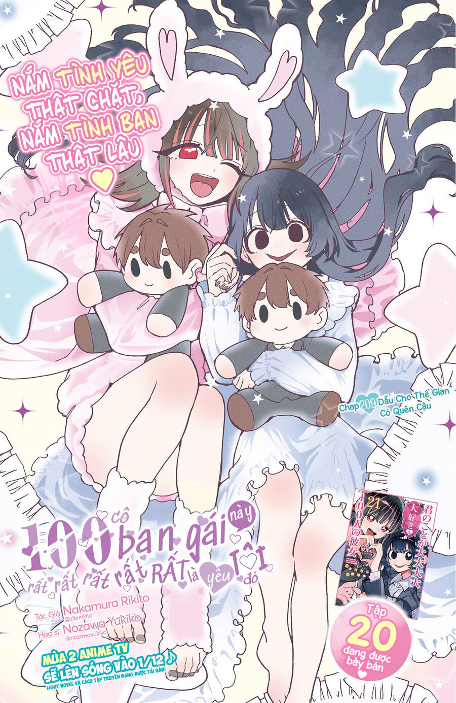 100 Cô Bạn Gái Chap 209 - Next Chap 210