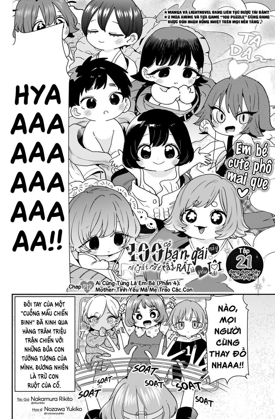 100 Cô Bạn Gái Chap 212 - Next Chap 213