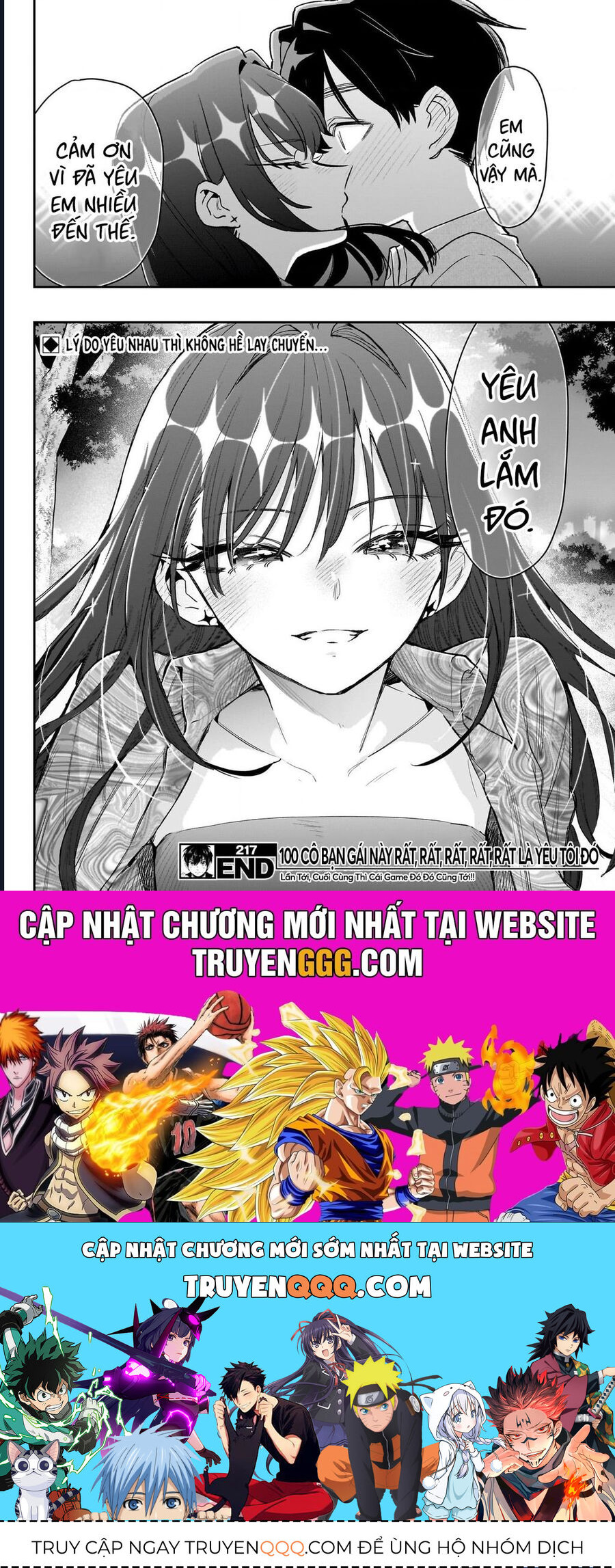 100 Cô Bạn Gái Chap 217 - Next Chap 218