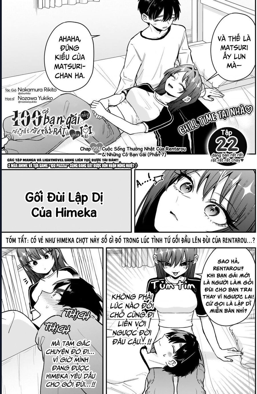100 Cô Bạn Gái Chap 224 - Next Chap 225