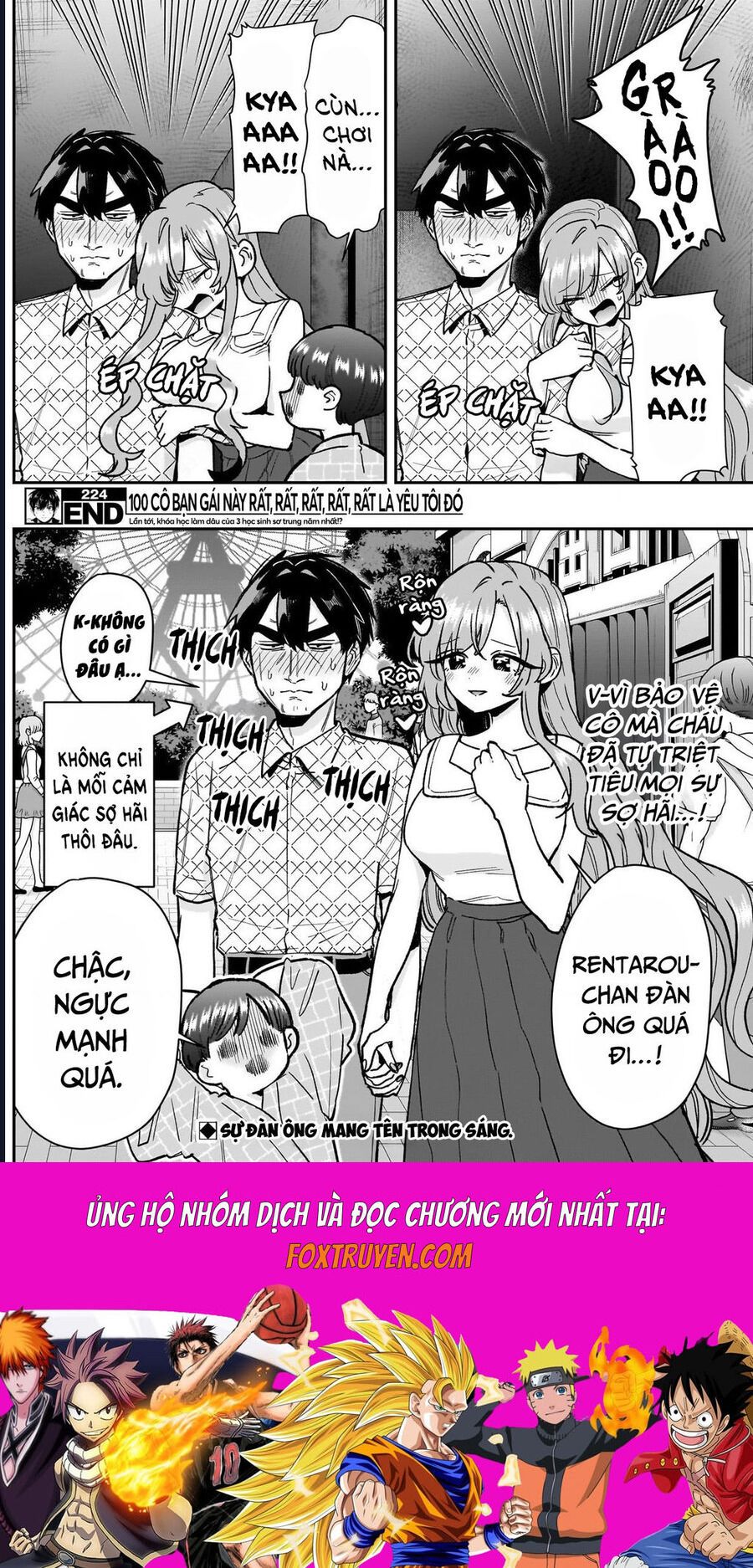 100 Cô Bạn Gái Chap 224 - Next Chap 225