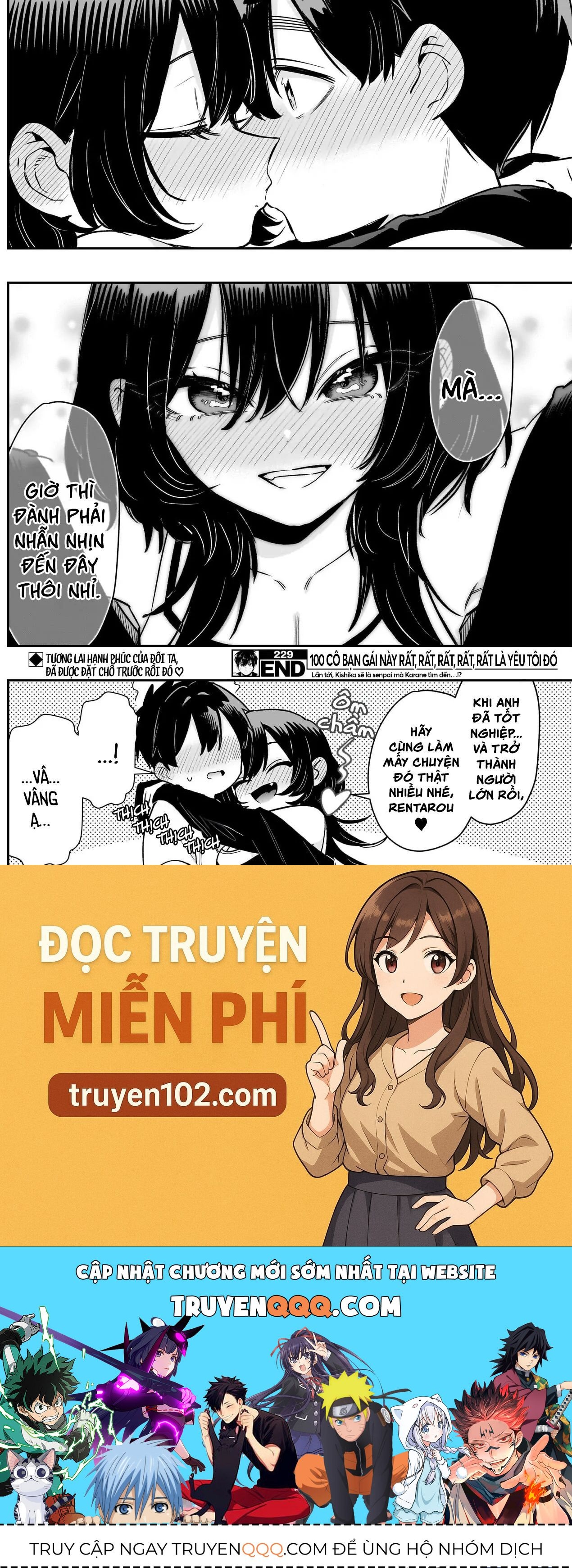 100 Cô Bạn Gái Chap 229 - Next Chap 230