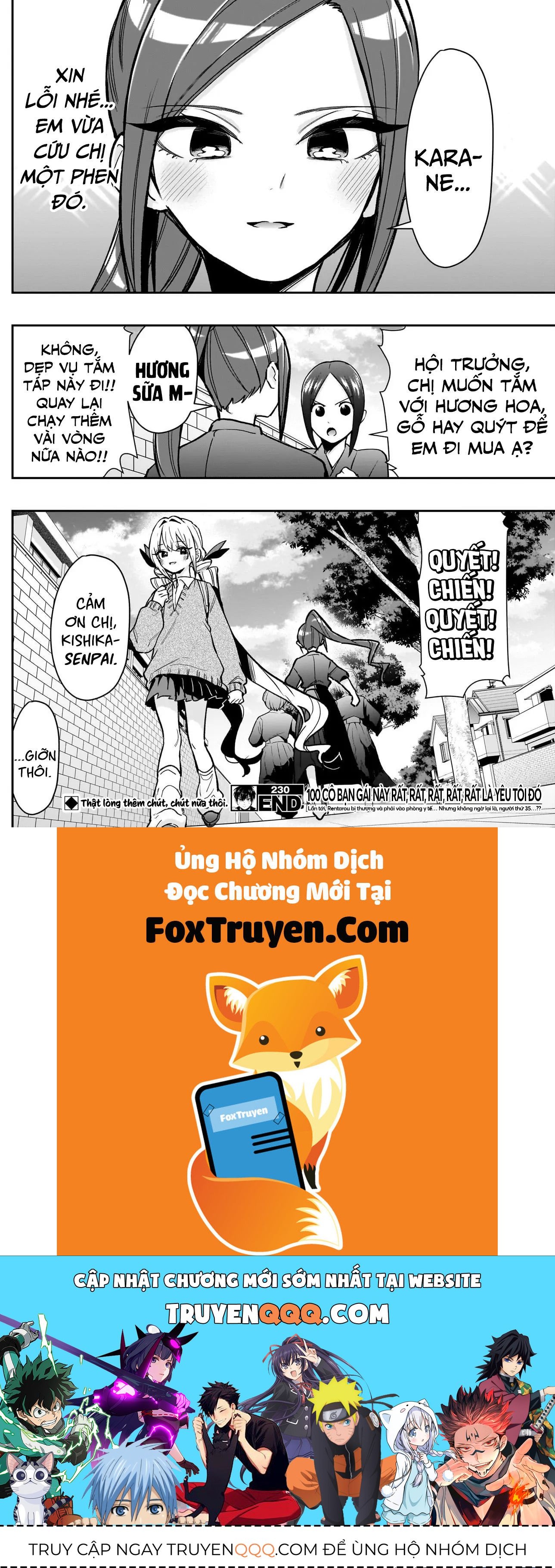 100 Cô Bạn Gái Chap 230 - Next Chap 231