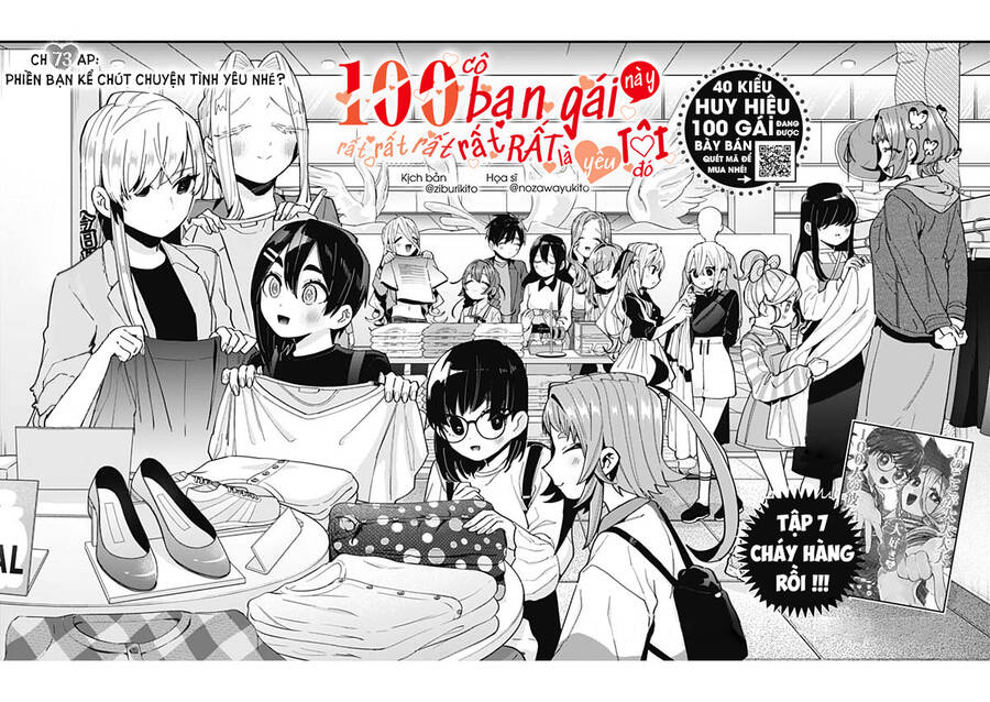 100 Cô Bạn Gái Chap 73 - Next Chap 74