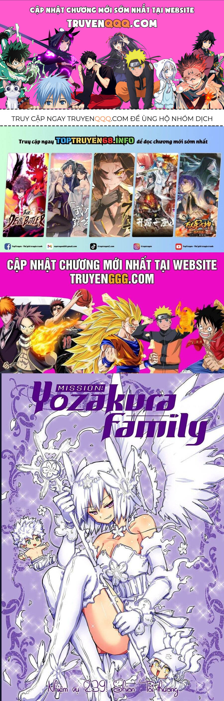 Gia Tộc Điệp Viên Yozakura Chap 239 - Next Chap 240