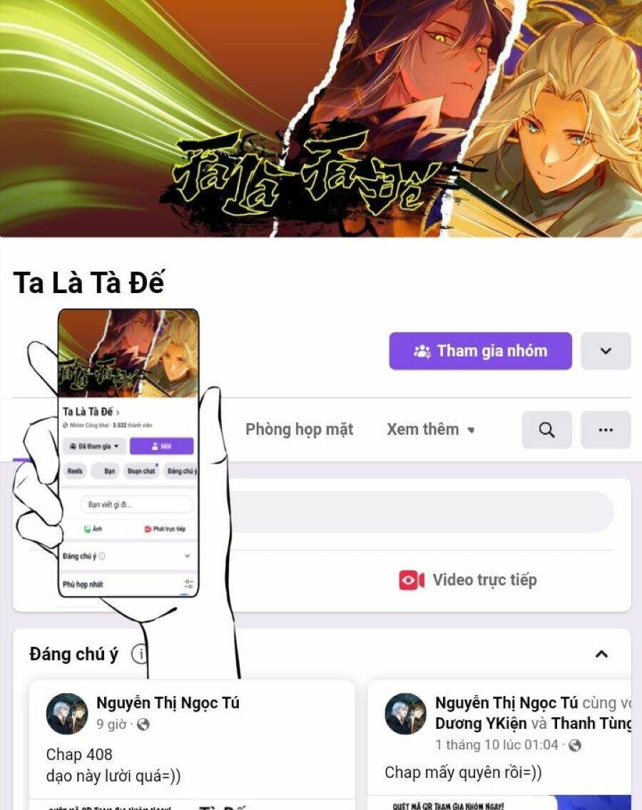 Ta Là Tà Đế Chap 409 - Next Chap 410