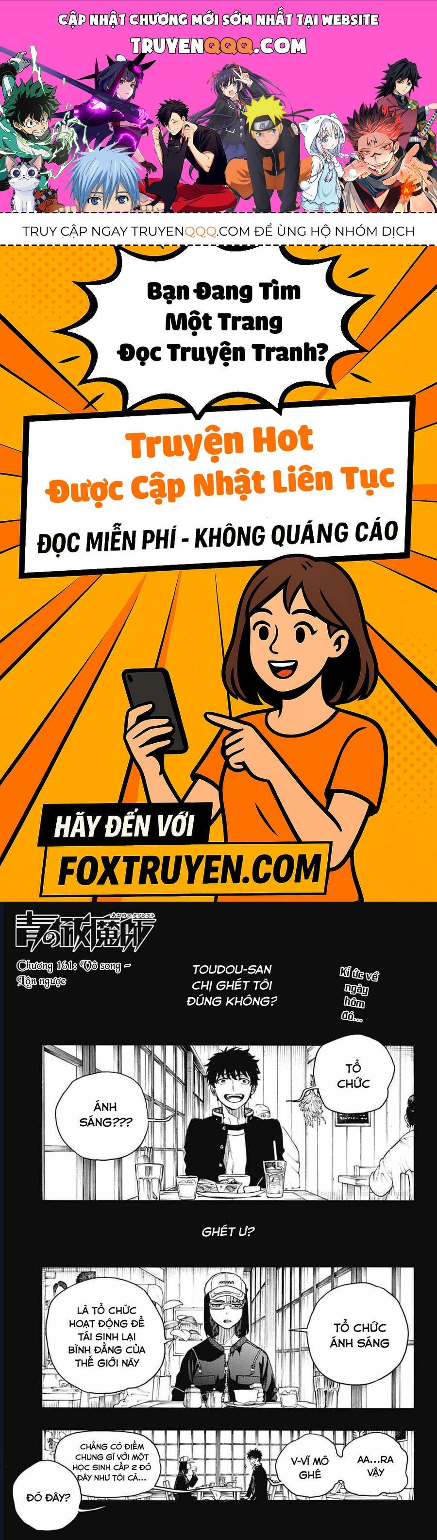 Lam Hỏa Diệt Quỷ Chap 161 - Next Chap 162