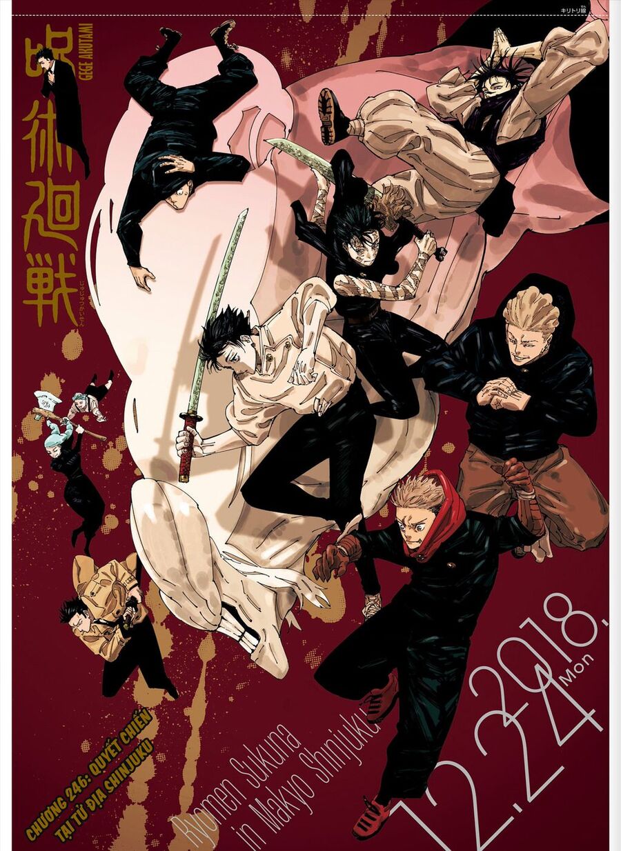 Chú Thuật Hồi Chiến Chap 246 - Next Chap 247