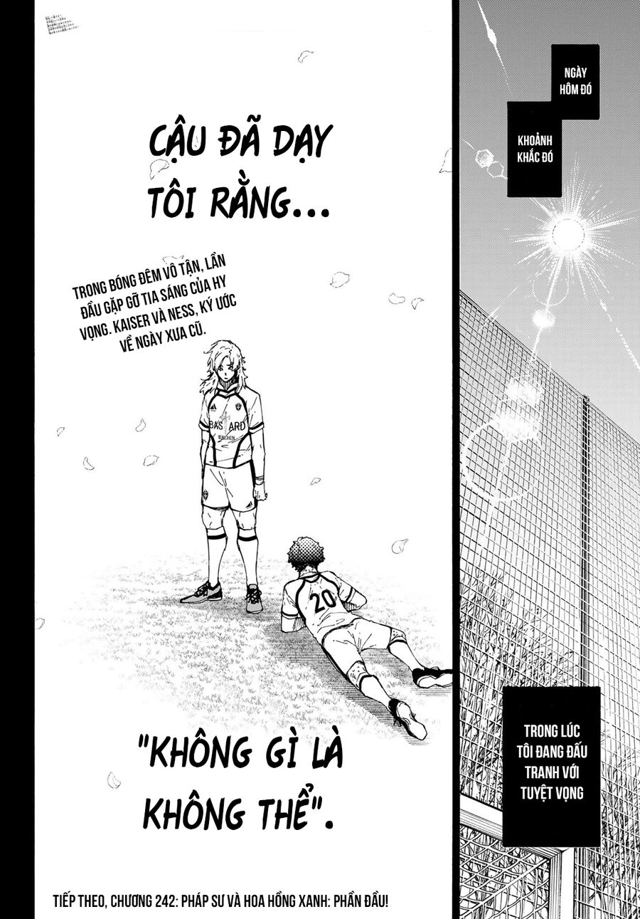 Thiên Tài Bóng Đá, Tiền Đạo Số 1 Chap 241 - Next Chap 242