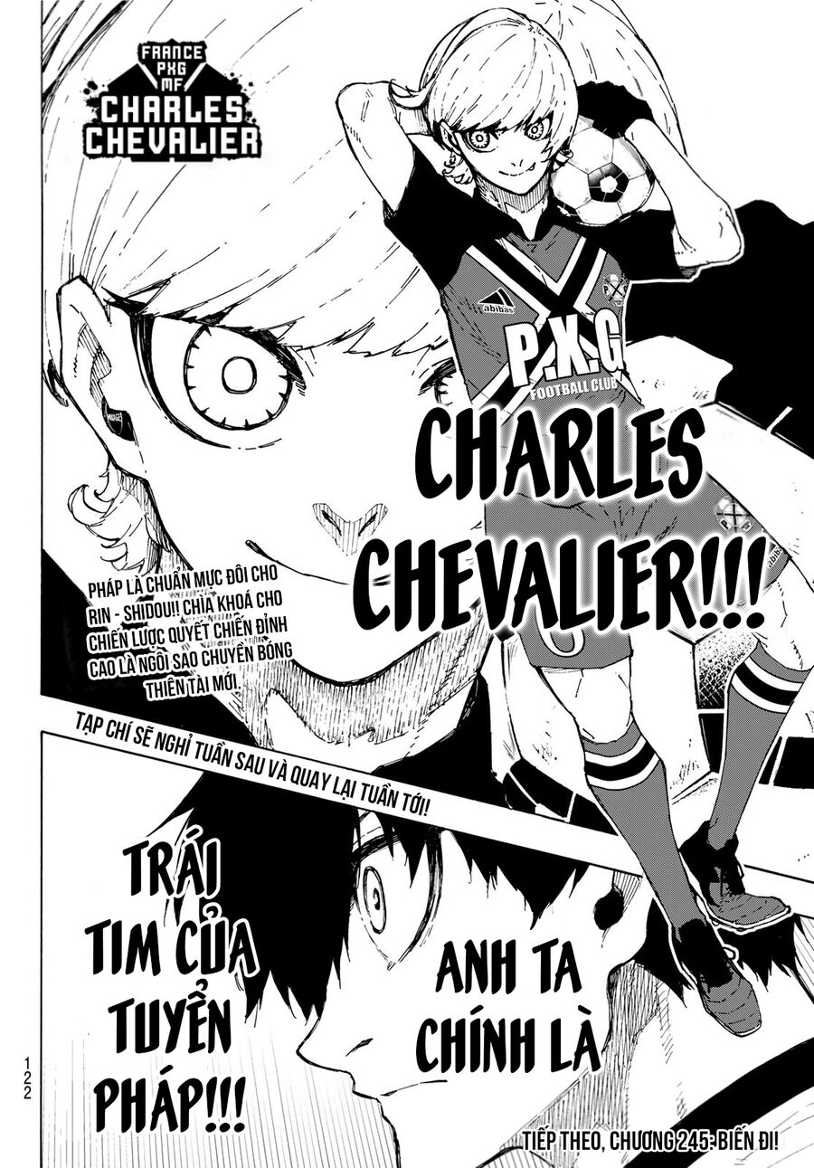 Thiên Tài Bóng Đá, Tiền Đạo Số 1 Chap 244 - Next Chap 245