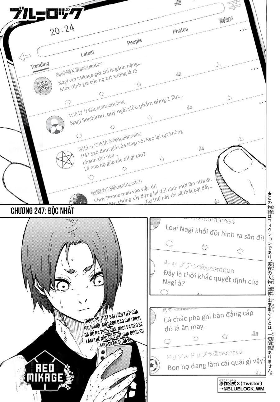 Thiên Tài Bóng Đá, Tiền Đạo Số 1 Chap 247 - Next Chap 248