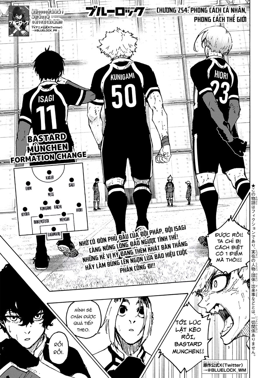 Thiên Tài Bóng Đá, Tiền Đạo Số 1 Chap 254 - Next Chap 255