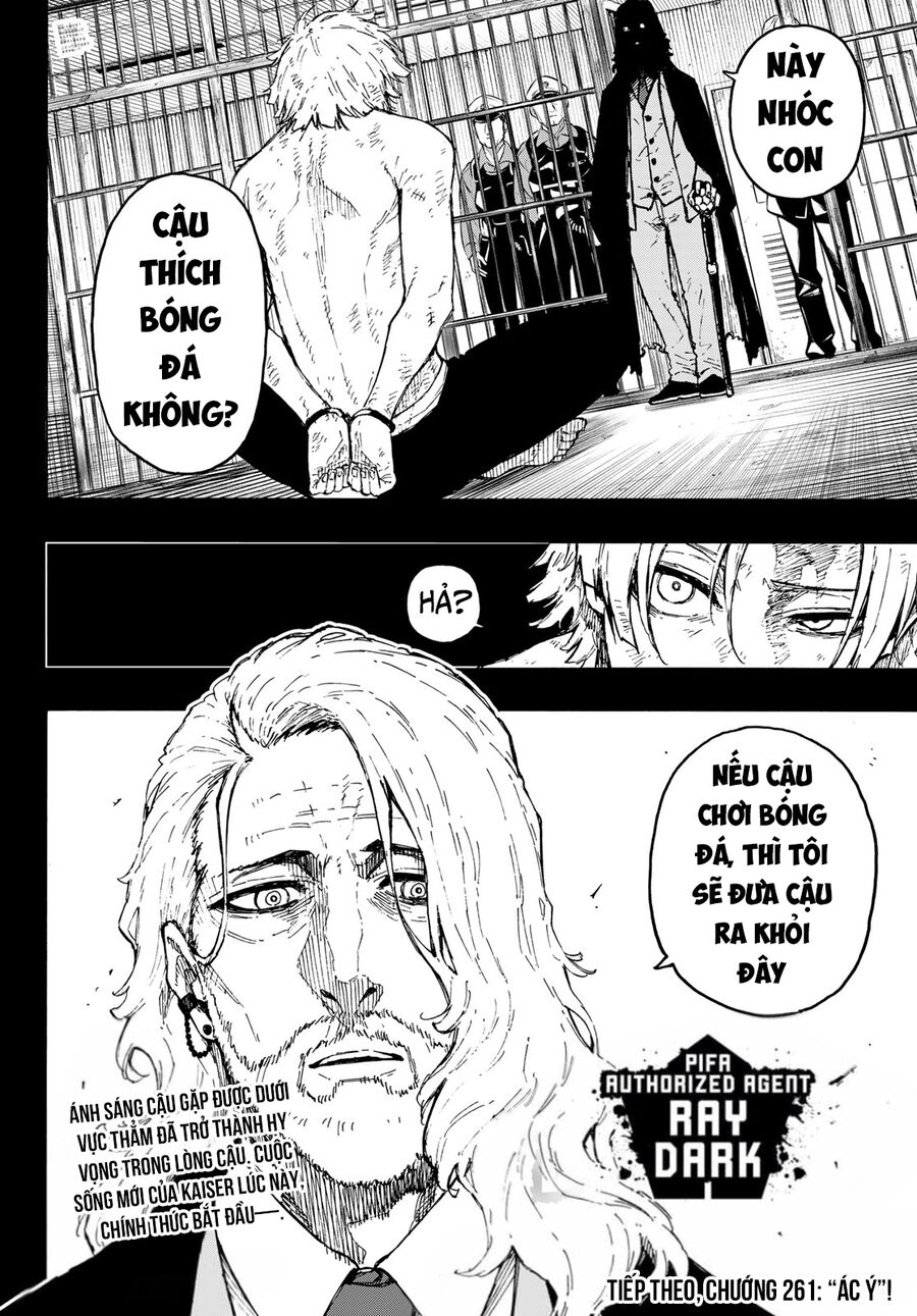 Thiên Tài Bóng Đá, Tiền Đạo Số 1 Chap 260 - Next Chap 261