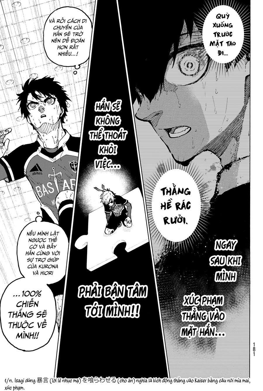 Thiên Tài Bóng Đá, Tiền Đạo Số 1 Chap 262 - Next Chap 263