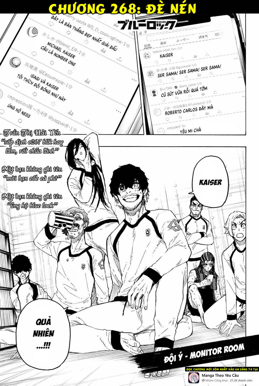 Thiên Tài Bóng Đá, Tiền Đạo Số 1 Chap 268 - Next Chap 269