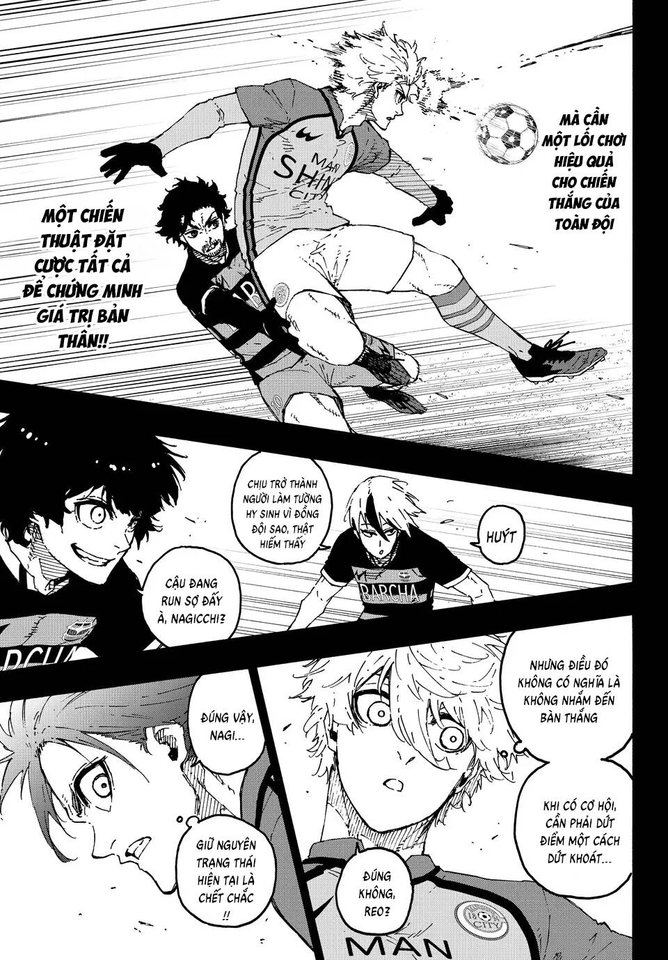 Thiên Tài Bóng Đá, Tiền Đạo Số 1 Chap 295 - Next Chap 296