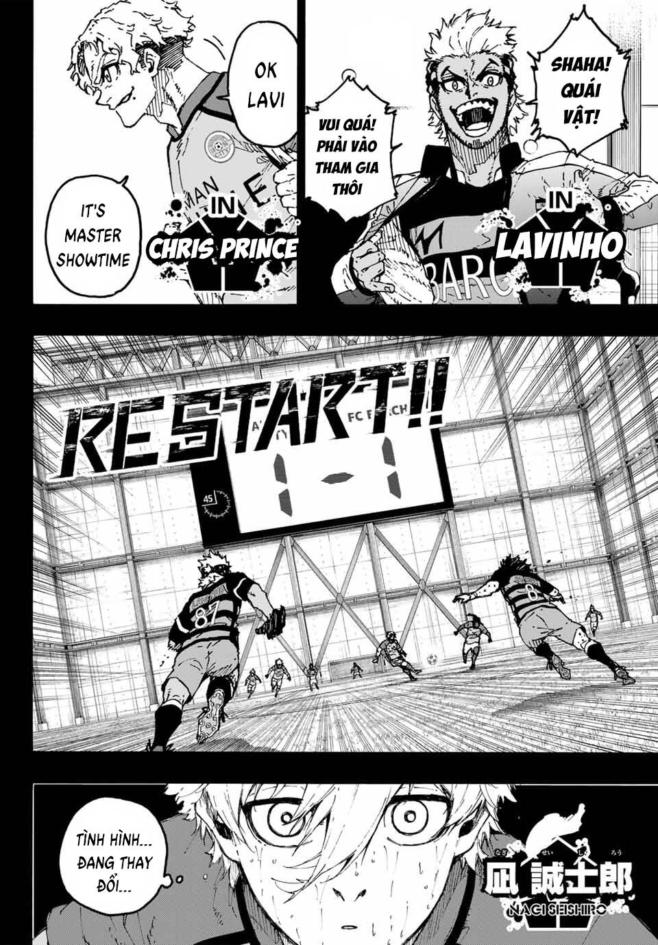 Thiên Tài Bóng Đá, Tiền Đạo Số 1 Chap 296 - Next Chap 297