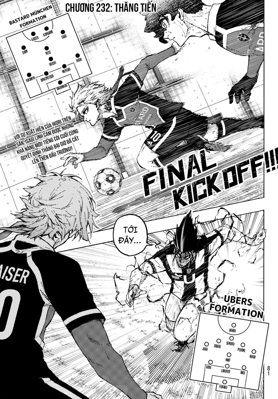 Thiên Tài Bóng Đá, Tiền Đạo Số 1 Chap 232 - Next Chap 233