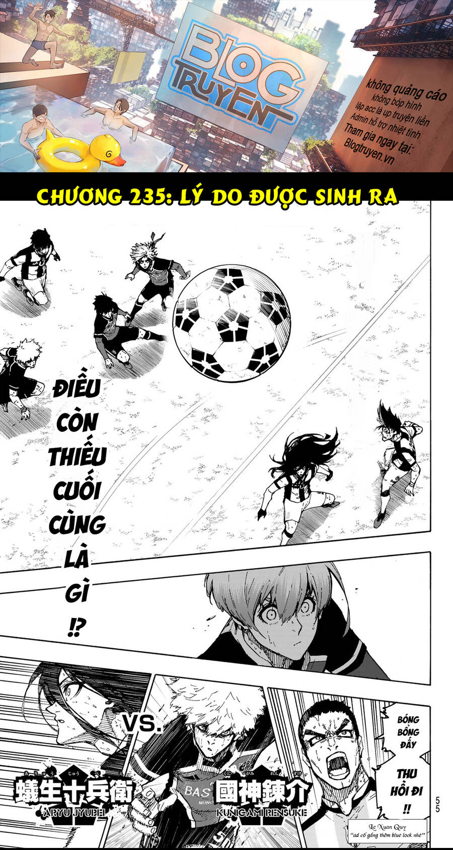 Thiên Tài Bóng Đá, Tiền Đạo Số 1 Chap 235 - Next Chap 236