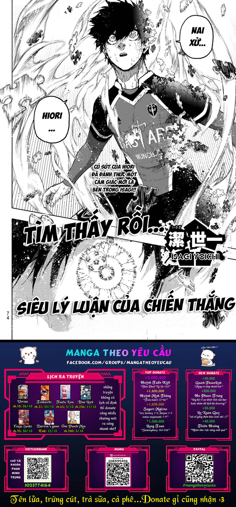 Thiên Tài Bóng Đá, Tiền Đạo Số 1 Chap 235 - Next Chap 236