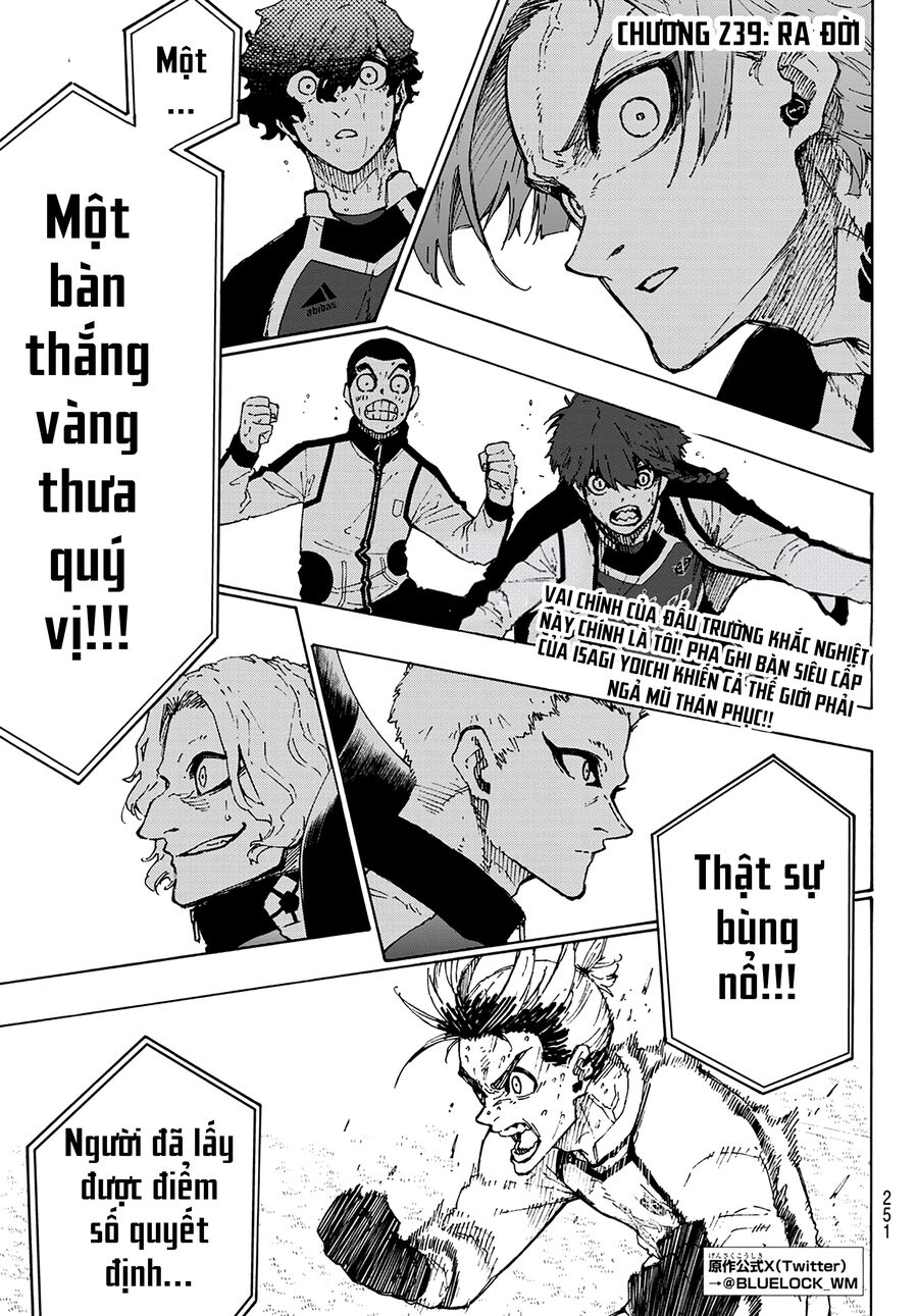 Thiên Tài Bóng Đá, Tiền Đạo Số 1 Chap 239 - Next Chap 240