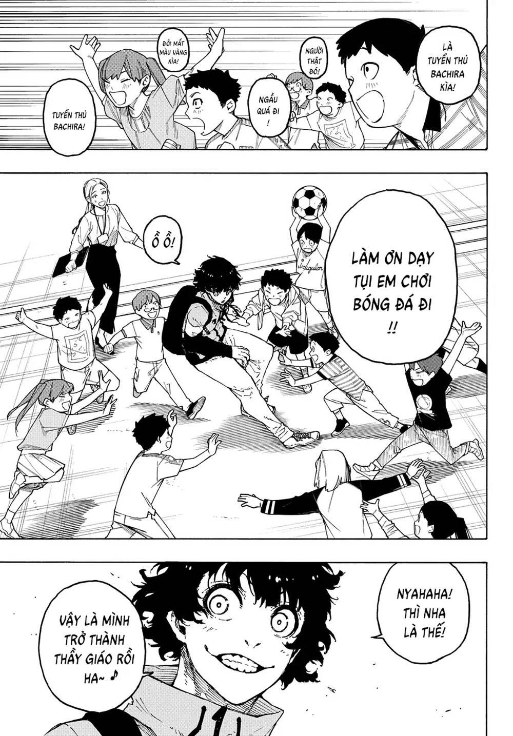 Thiên Tài Bóng Đá, Tiền Đạo Số 1 Chap 305 - Next Chap 306