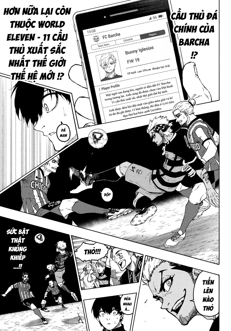 Thiên Tài Bóng Đá, Tiền Đạo Số 1 Chap 307 - Next Chap 308