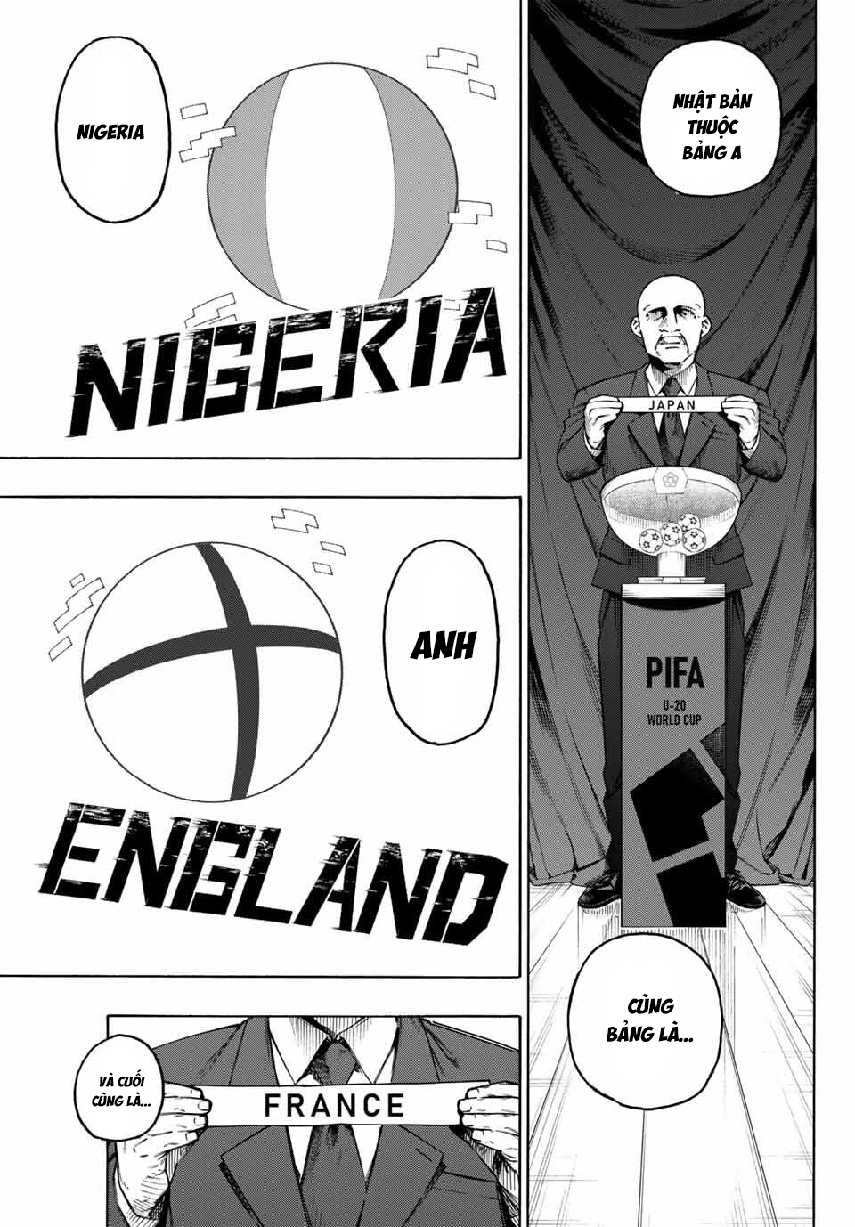 Thiên Tài Bóng Đá, Tiền Đạo Số 1 Chap 308 - Next Chap 309