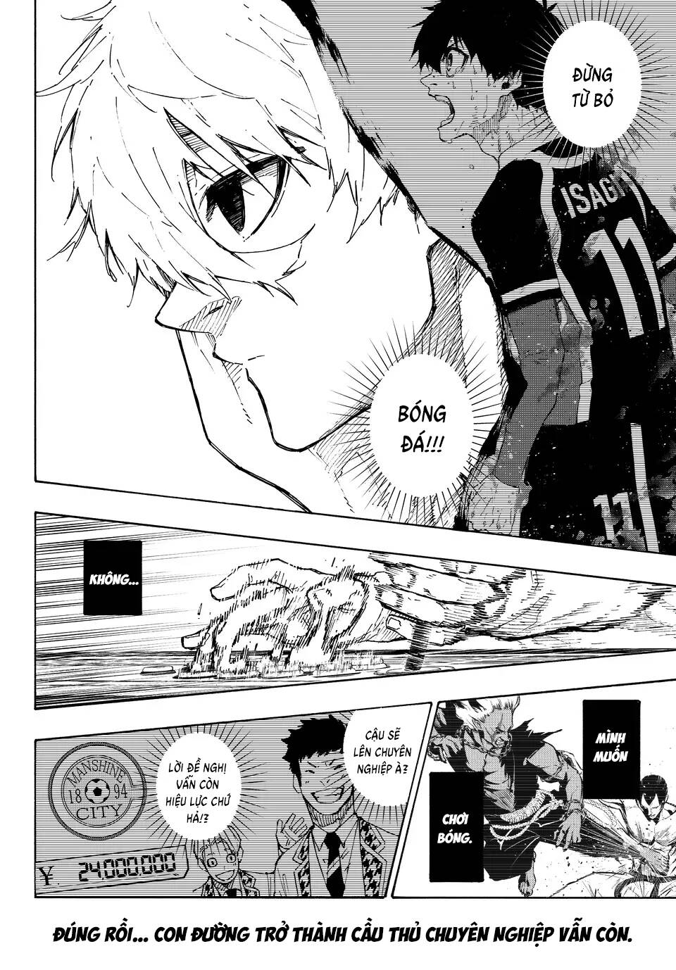 Thiên Tài Bóng Đá, Tiền Đạo Số 1 Chap 309 - Next Chap 310