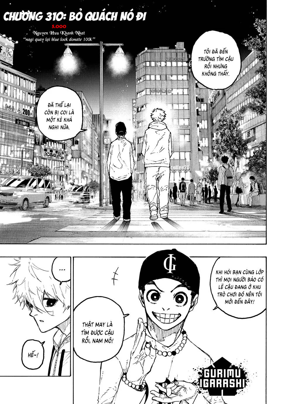 Thiên Tài Bóng Đá, Tiền Đạo Số 1 Chap 310 - Next Chap 311