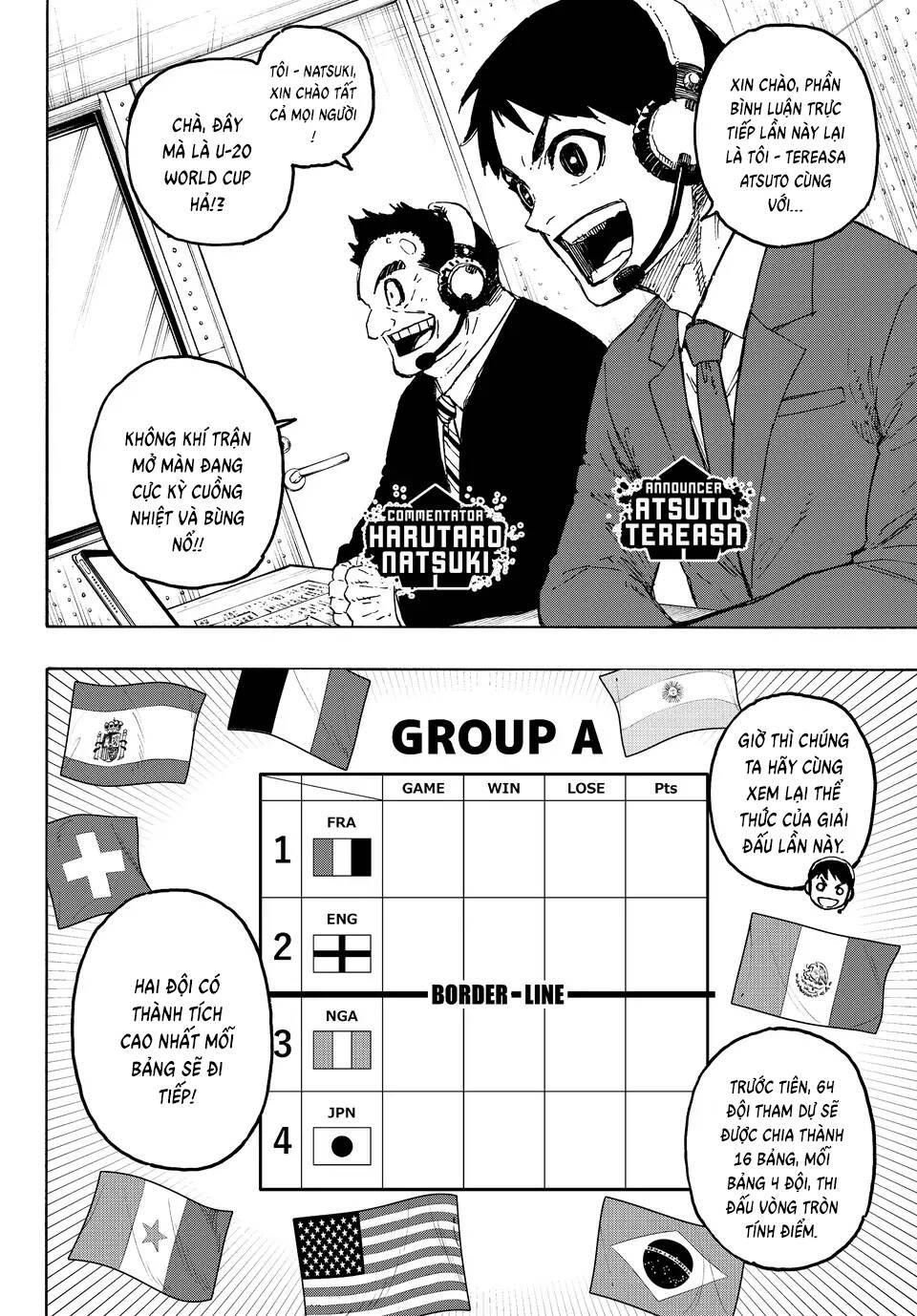 Thiên Tài Bóng Đá, Tiền Đạo Số 1 Chap 313 - Next Chap 314