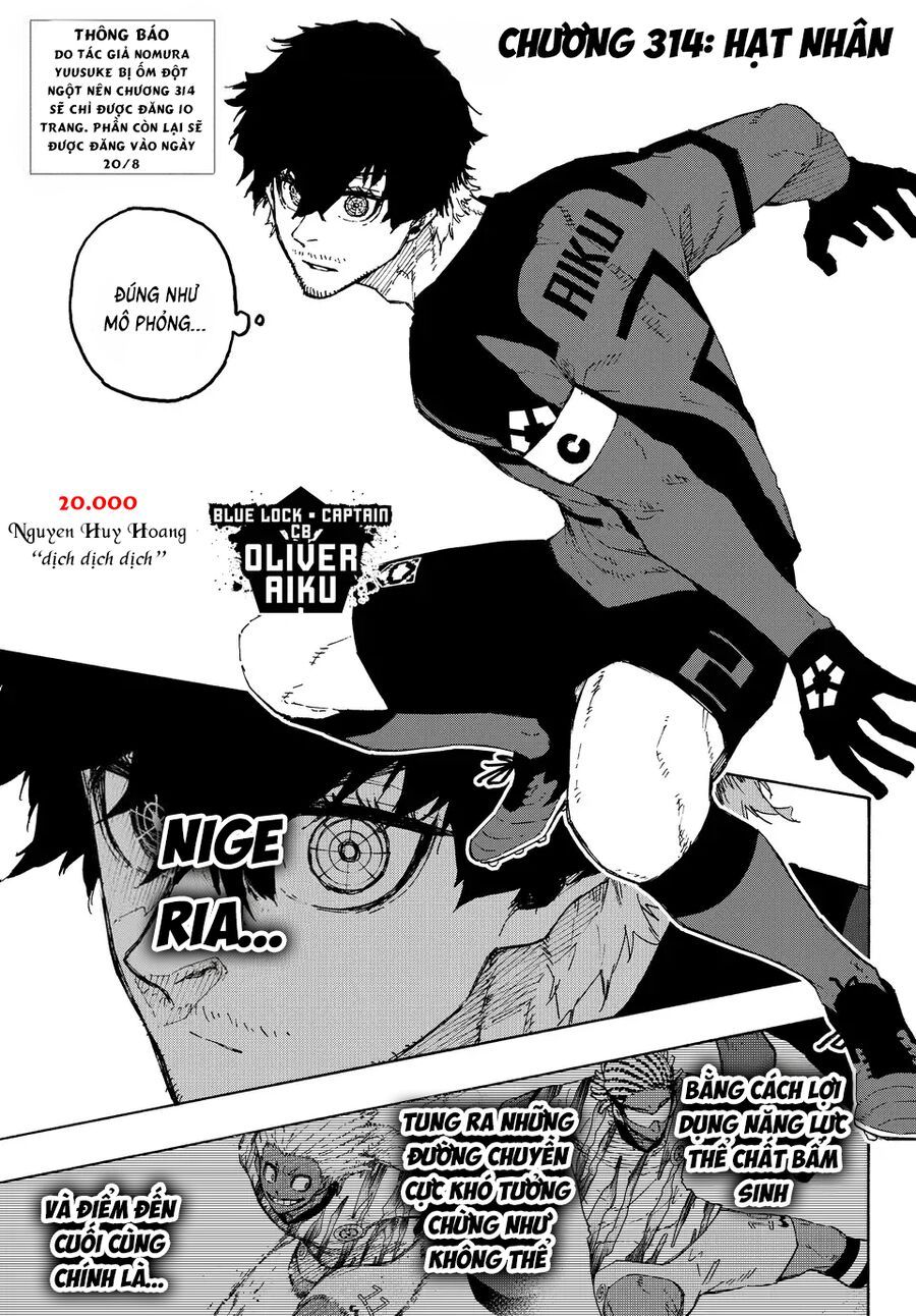 Thiên Tài Bóng Đá, Tiền Đạo Số 1 Chap 314 - Next Chap 315