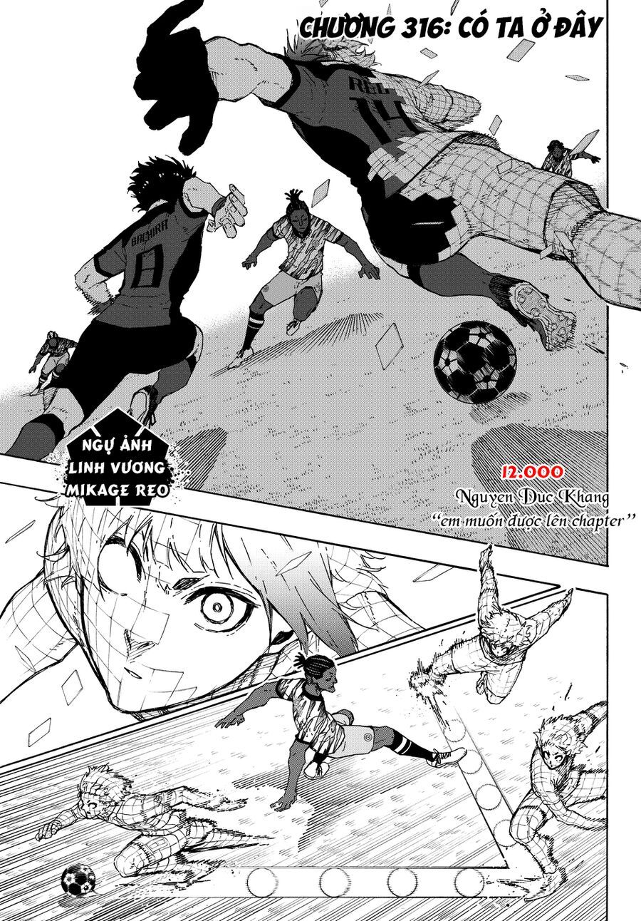 Thiên Tài Bóng Đá, Tiền Đạo Số 1 Chap 316 - Next Chap 317