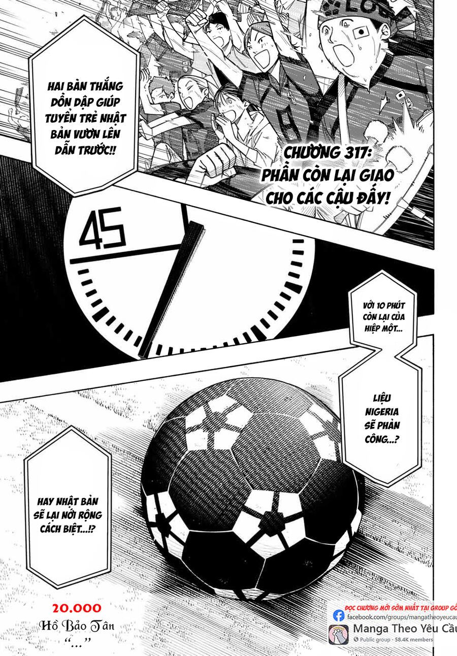 Thiên Tài Bóng Đá, Tiền Đạo Số 1 Chap 317 - Next Chap 318