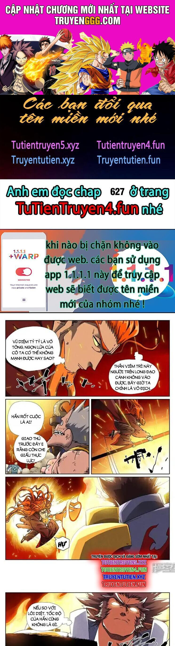 Yêu Thần Ký Chap 626 - Next Chap 627