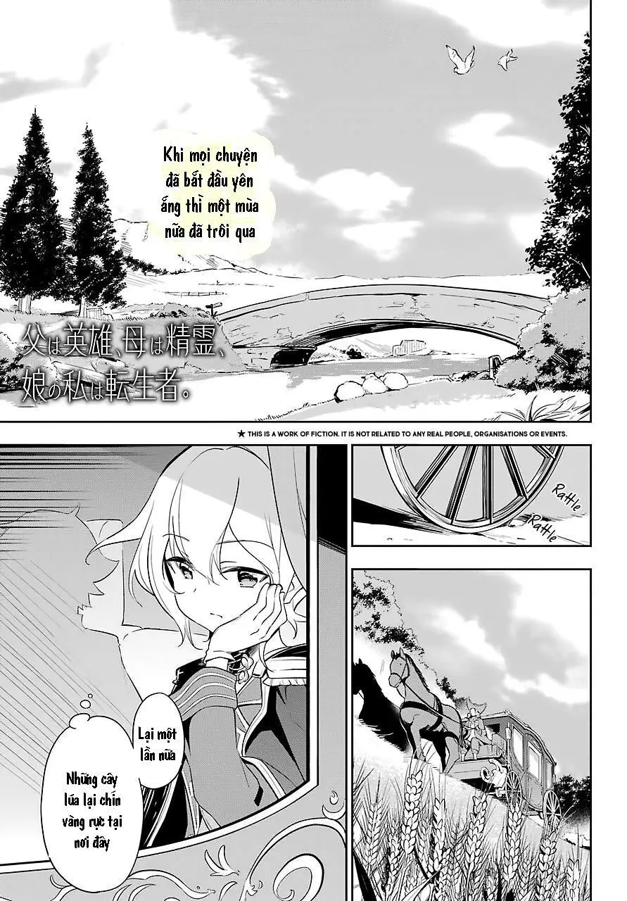 Chichi Wa Eiyuu, Haha Wa Seirei, Musume No Watashi Wa Tenseisha Chap 19 - Next Chap 20