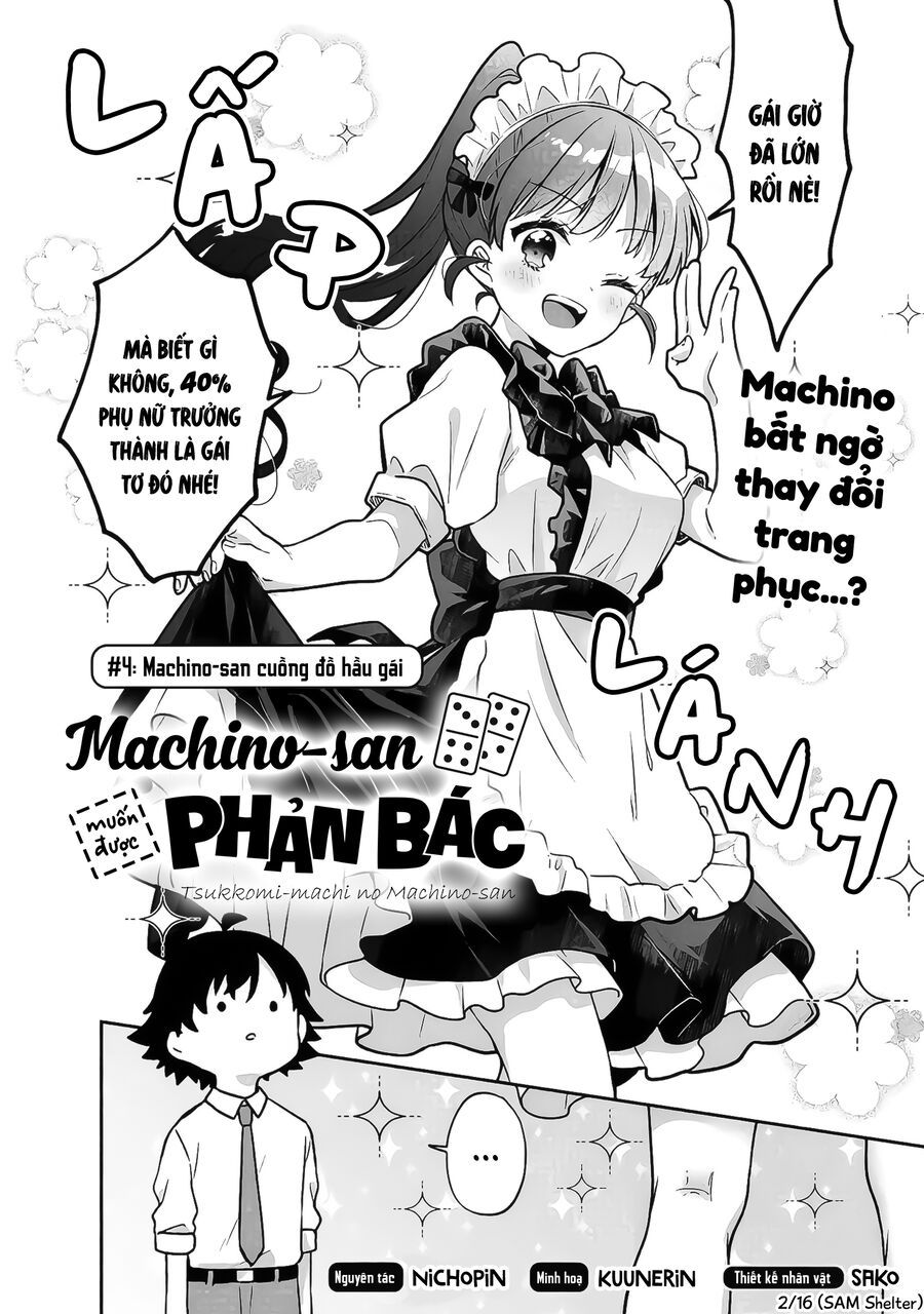 Machino-San Muốn Được Phản Bác Chap 4 - Next Chap 5