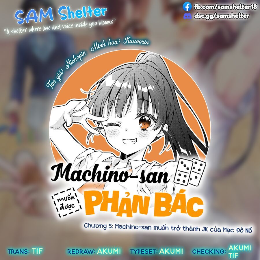 Machino-San Muốn Được Phản Bác Chap 5 - Next Chap 6