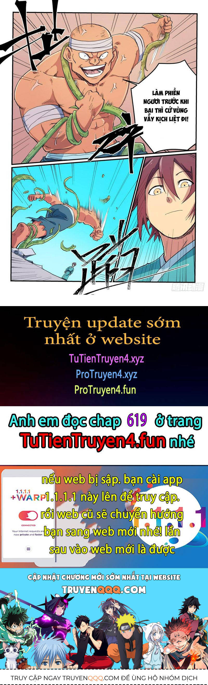 Tinh Võ Thần Quyết Chap 618 - Next Chap 619