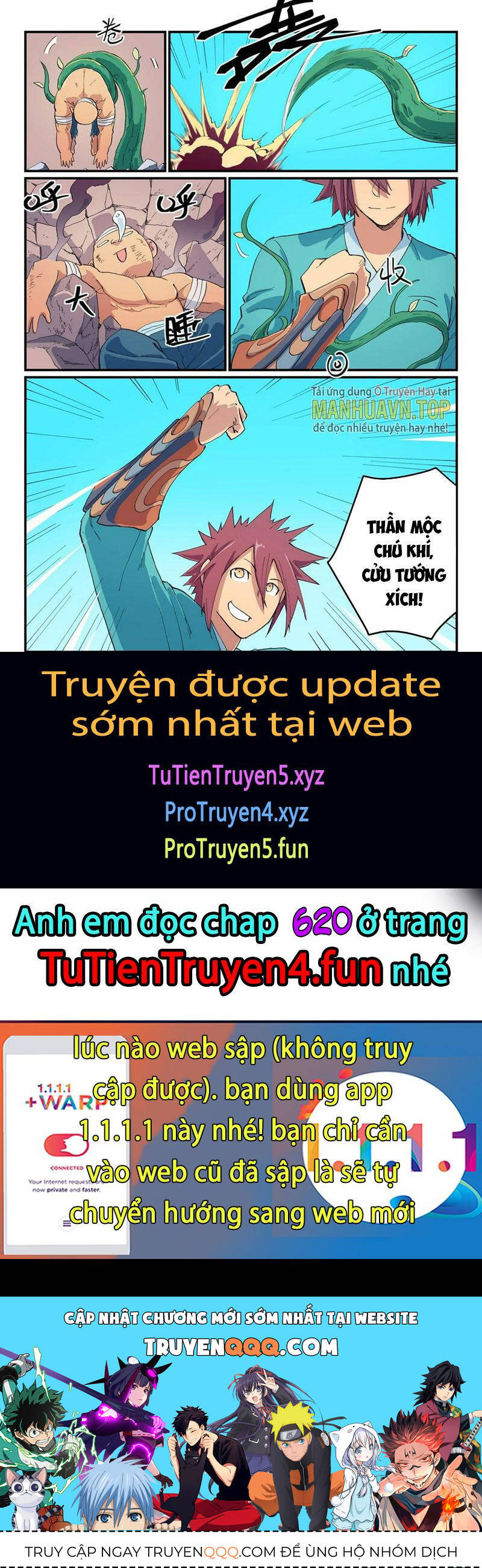 Tinh Võ Thần Quyết Chap 619 - Next Chap 620