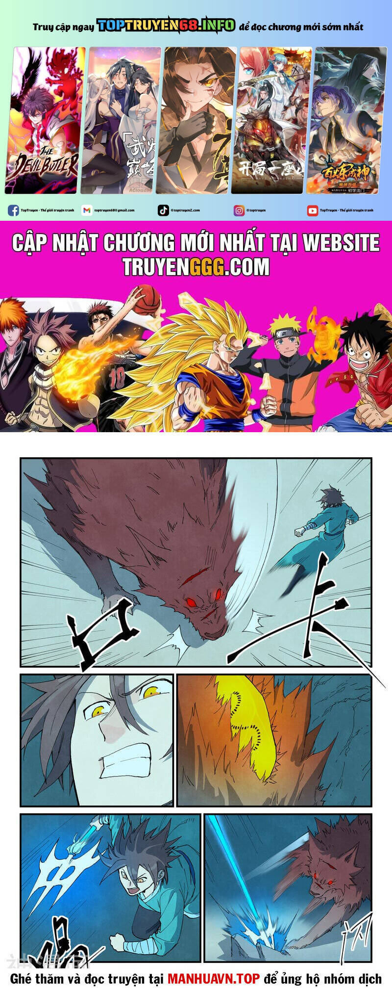 Tinh Võ Thần Quyết Chap 736 - Next Chap 737