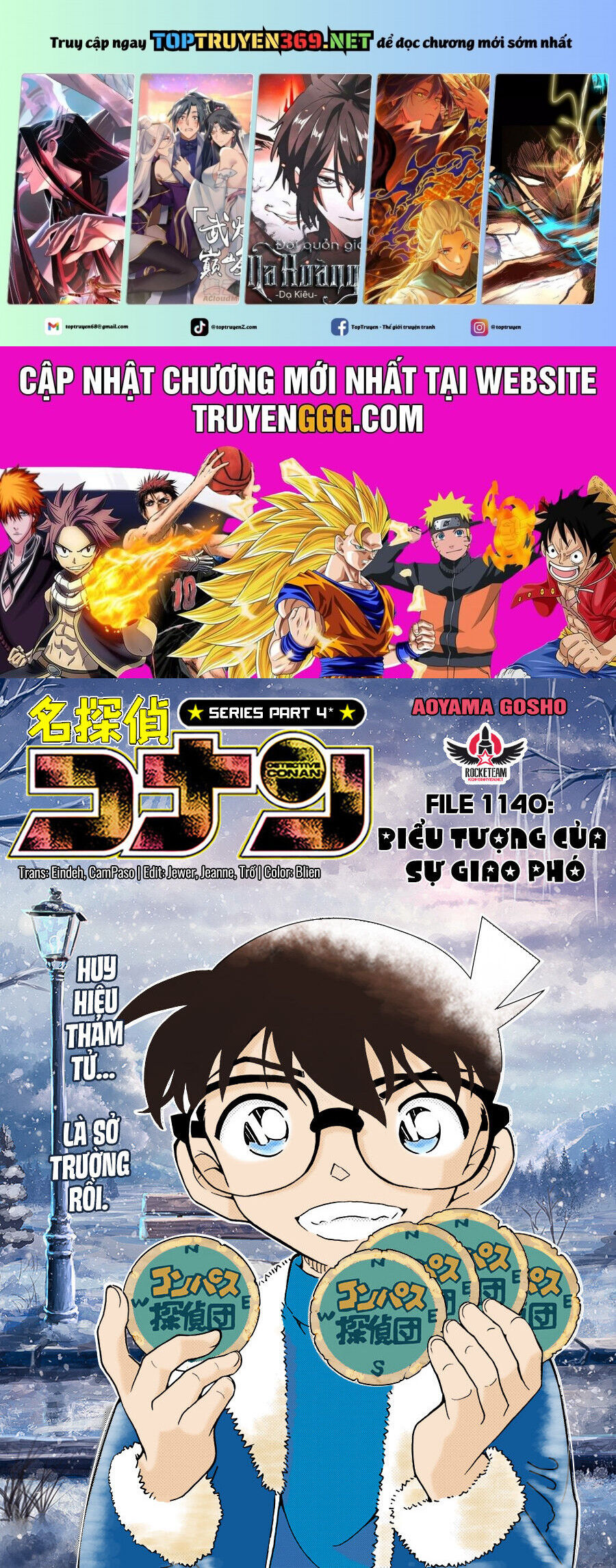 Thám Tử Conan Chap 1140 - Next Chap 1141