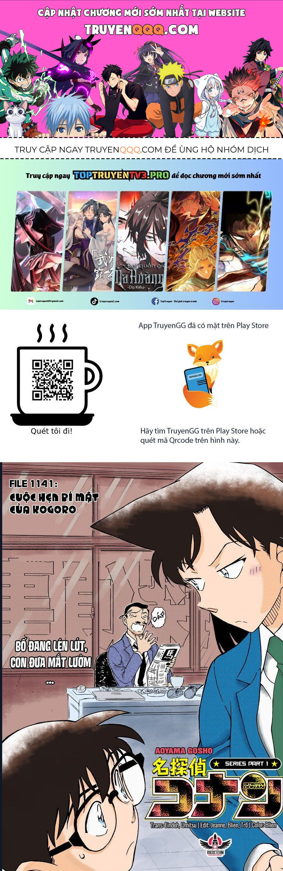 Thám Tử Conan Chap 1141 - Next Chap 1142