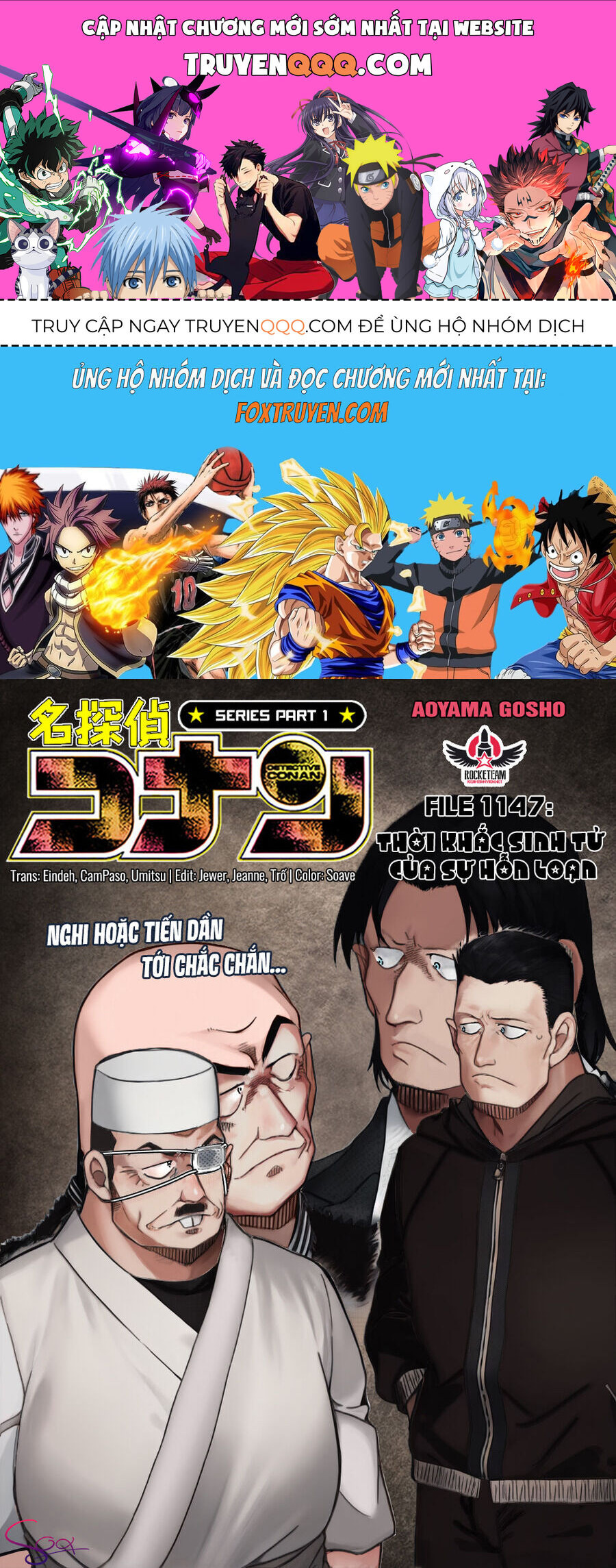 Thám Tử Conan Chap 1147 - Next Chap 1148