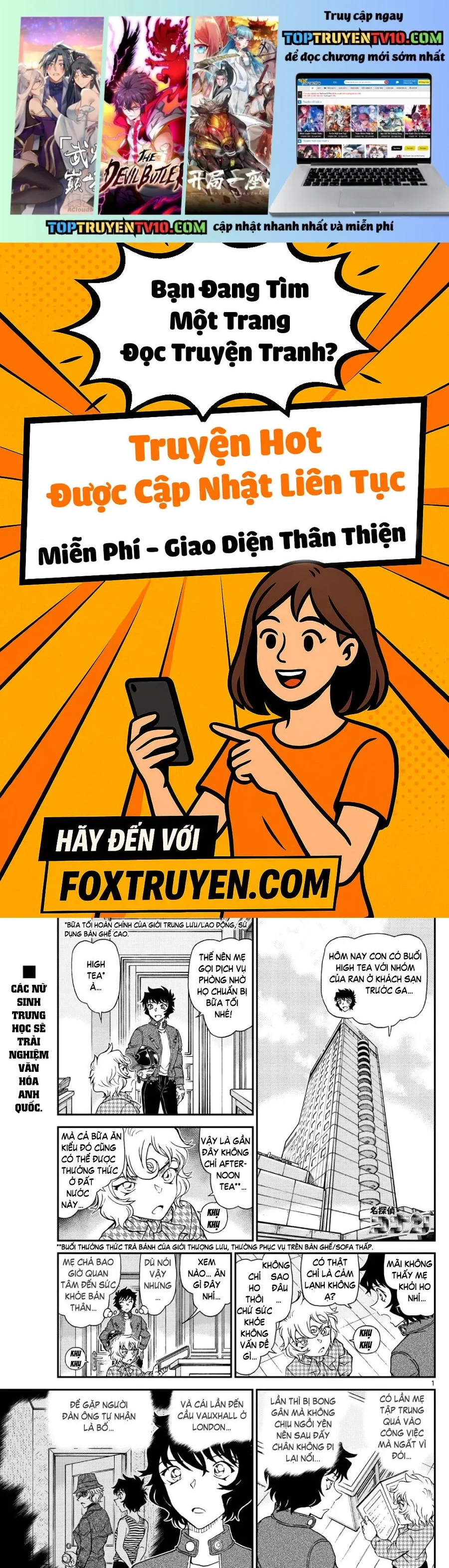 Thám Tử Conan Chap 1151 - Next Chap 1152