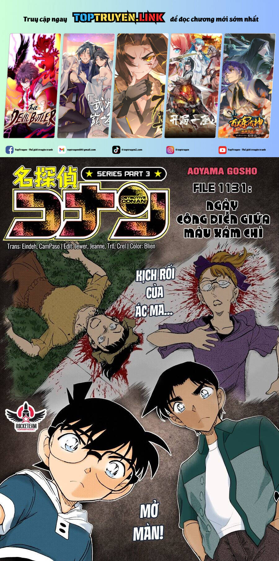 Thám Tử Conan Chap 1131 - Next Chap 1132